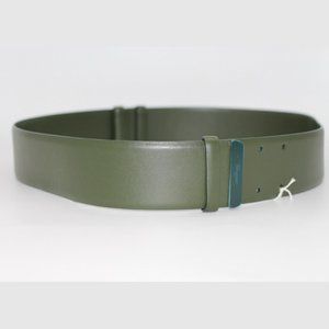 $425 Salvatore Ferragamo NEW SALVIA CALF Leather Belt Size 70